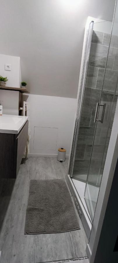 Agreable Chambre Double Avec Salle D'Eau Privative Le Mesnil-Theribus Exterior foto